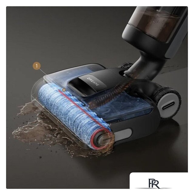 Вертикальный моющий пылесос Dreame H15 Pro Wet and Dry Vacuum Cleaner HHR46A (евровилка) - Изображение №6 — Интернет-магазин ПроЗаказ