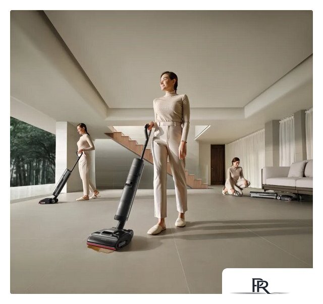 Вертикальный моющий пылесос Dreame H15 Pro Wet and Dry Vacuum Cleaner HHR46A (евровилка) - Изображение №11 — Интернет-магазин ПроЗаказ