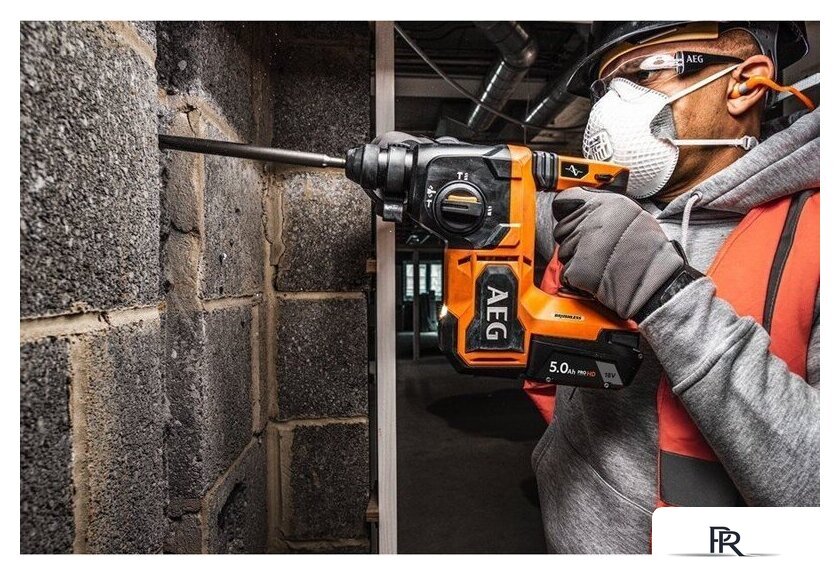 Перфоратор AEG Powertools BBH 18BL2-0 4935480697 (без АКБ) - Изображение №6 — Интернет-магазин ПроЗаказ