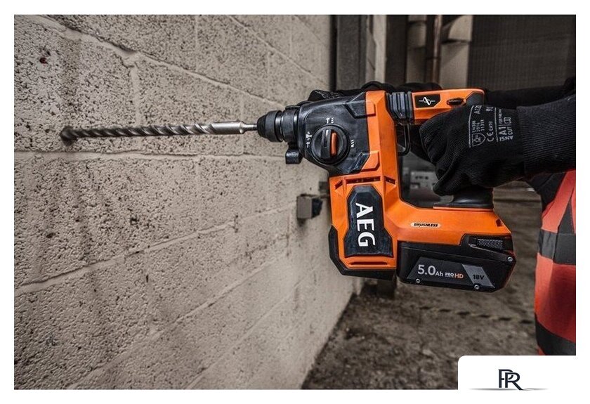 Перфоратор AEG Powertools BBH 18BL2-0 4935480697 (без АКБ) - Изображение №7 — Интернет-магазин ПроЗаказ