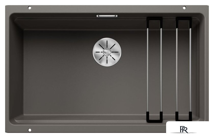 Кухонная мойка Blanco Etagon 700-U 527261 (вулканический серый) - Изображение №1 — Интернет-магазин ПроЗаказ