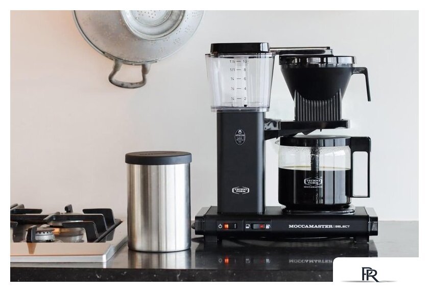 Капельная кофеварка Technivorm Moccamaster KBG741 Select (матовый черный) - Изображение №4 — Интернет-магазин ПроЗаказ