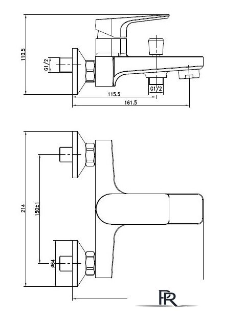 Смеситель Cersanit Vero A63061 - Изображение №8 — Интернет-магазин ПроЗаказ