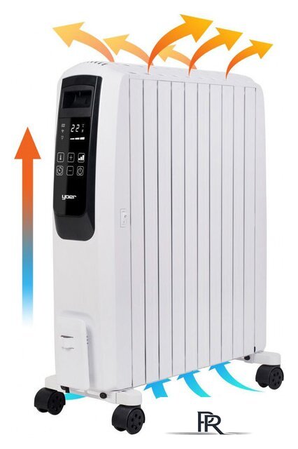Масляный радиатор Yoer Inferno OFR1025W - Изображение №1 — Интернет-магазин ПроЗаказ