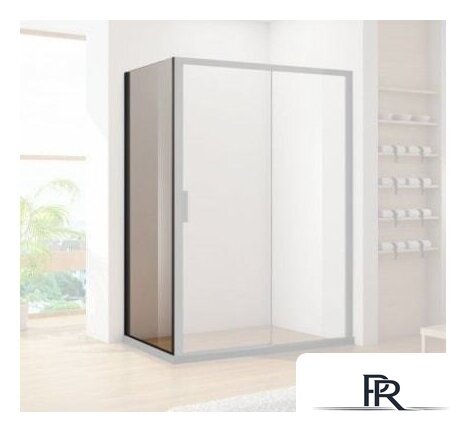 Душевая стенка Aquanet Pleasure AE60-F-80H200U-BT 80 (прозрачное стекло) - Изображение №1 — Интернет-магазин ПроЗаказ