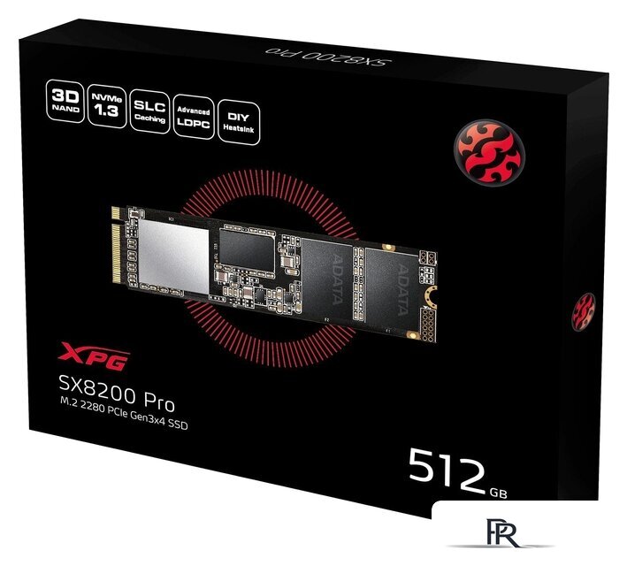 SSD ADATA XPG SX8200 Pro 512GB ASX8200PNP-512GT-C - Изображение №5 — Интернет-магазин ПроЗаказ