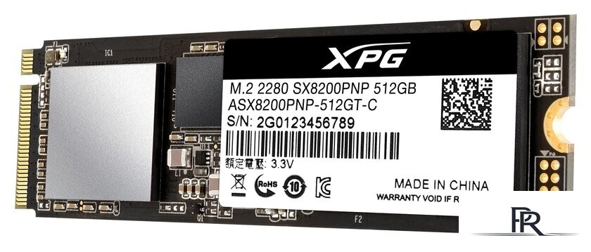 SSD ADATA XPG SX8200 Pro 512GB ASX8200PNP-512GT-C - Изображение №3 — Интернет-магазин ПроЗаказ
