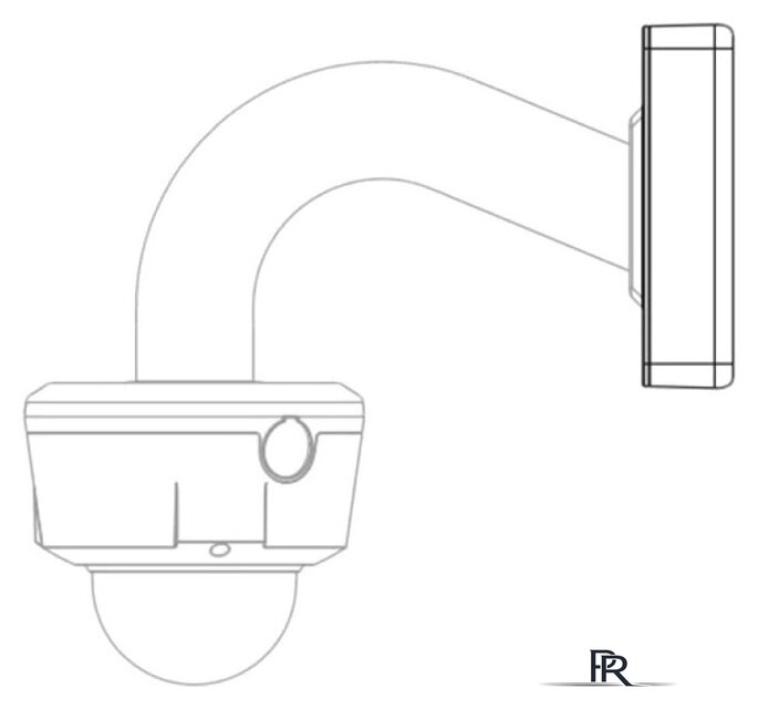 Крепление для камер видеонаблюдения Dahua DH-PFA120 - Изображение №5 — Интернет-магазин ПроЗаказ