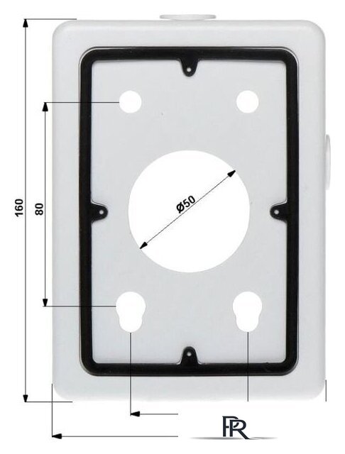 Крепление для камер видеонаблюдения Dahua DH-PFA120 - Изображение №3 — Интернет-магазин ПроЗаказ