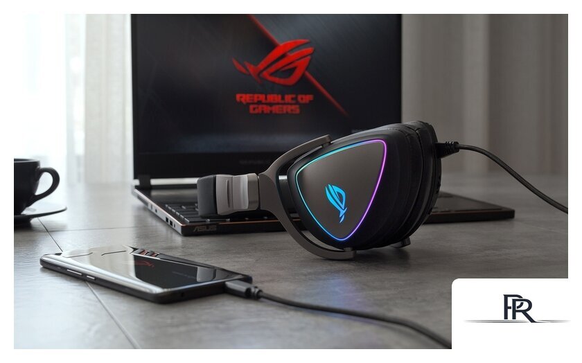 Наушники ASUS ROG Delta (черный) - Изображение №10 — Интернет-магазин ПроЗаказ