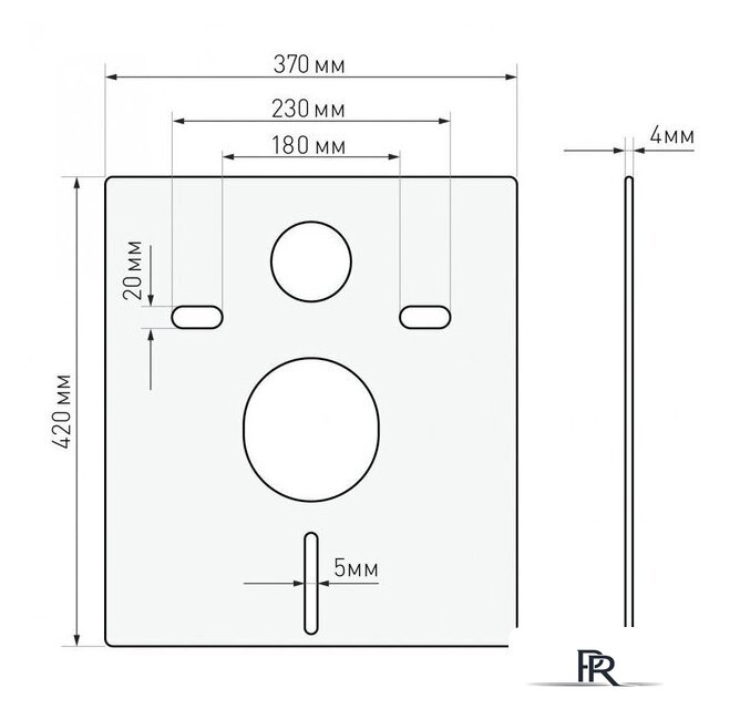Унитаз подвесной Berges Wasserhaus Quattro S Rimless 043364 (с сиденьем и кнопкой смыва) - Изображение №11 — Интернет-магазин ПроЗаказ