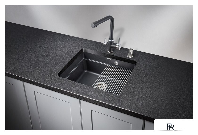 Кухонная мойка Granula KS-5501 (шварц) - Изображение №3 — Интернет-магазин ПроЗаказ