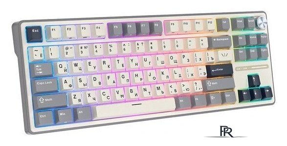 Клавиатура Royal Kludge R87 Pro Half Grey (RK Brown) - Изображение №4 — Интернет-магазин ПроЗаказ