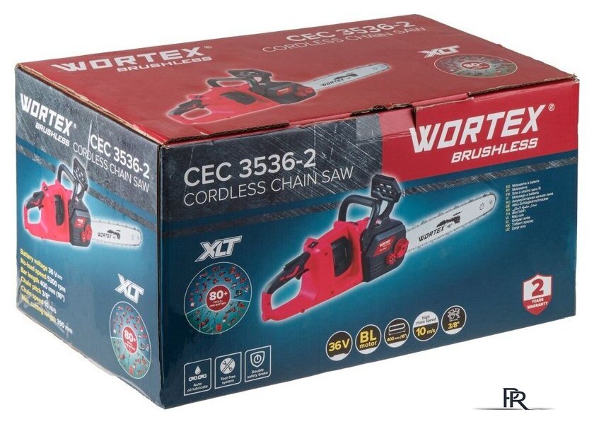 Аккумуляторная пила Wortex CEC 3536-2 ALL1 XLT Set 2333076 (с 2-мя АКБ) - Изображение №12 — Интернет-магазин ПроЗаказ