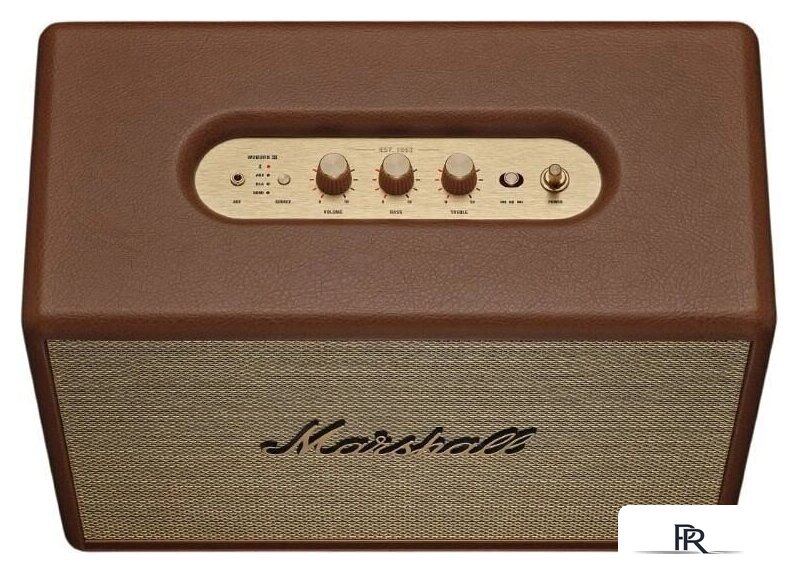 Беспроводная колонка Marshall Woburn III (коричневый) - Изображение №3 — Интернет-магазин ПроЗаказ