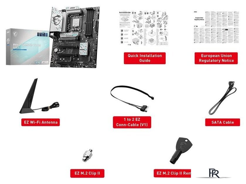 Материнская плата MSI B860 Gaming Plus WiFi - Изображение №2 — Интернет-магазин ПроЗаказ