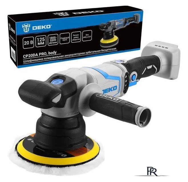 Полировальная машина Deko CP20DA PRO 084-1088 (без АКБ) - Изображение №1 — Интернет-магазин ПроЗаказ