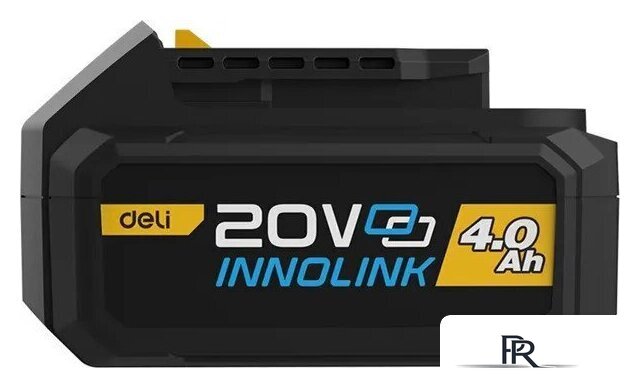 Аккумулятор с зарядным устройством Deli EDL-CM20A4E (20В/2x4 Ah + 20В) - Изображение №5 — Интернет-магазин ПроЗаказ