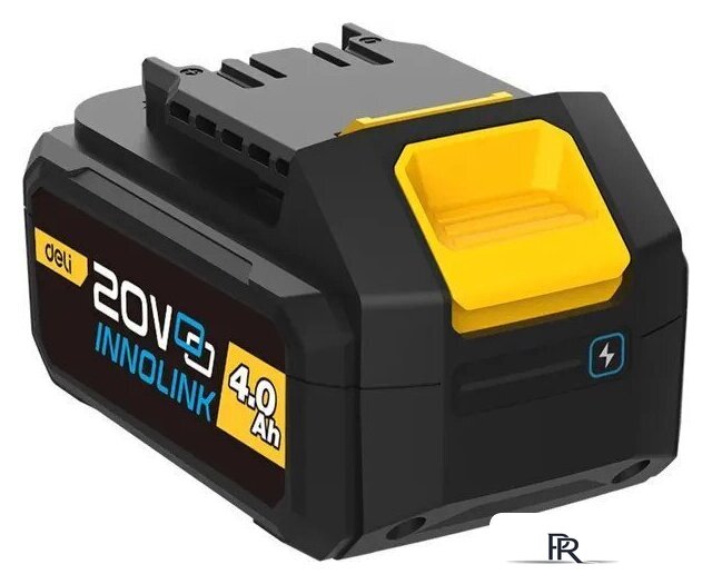 Аккумулятор с зарядным устройством Deli EDL-CM20A4E (20В/2x4 Ah + 20В) - Изображение №7 — Интернет-магазин ПроЗаказ