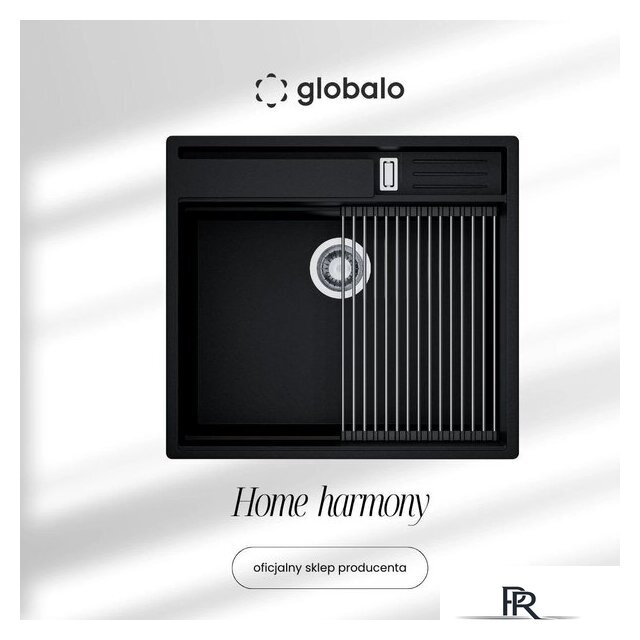 Кухонная мойка Globalo Silvano 60.1 Black/IX - Изображение №1 — Интернет-магазин ПроЗаказ