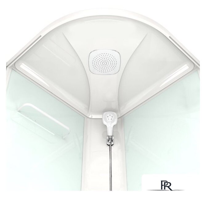 Душевая кабина Domani-Spa Delight 110 High 100x100 (матовое стекло/белый) - Изображение №3 — Интернет-магазин ПроЗаказ