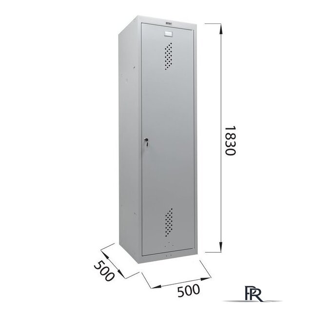 Шкаф распашной Brabix LK 11-50 - Изображение №6 — Интернет-магазин ПроЗаказ