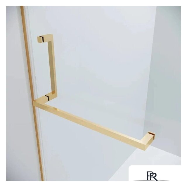 Душевая стенка Grossman Pragma 90x195 200.K33.03.90.32.00 (золото сатин,стекло прозрачное) - Изображение №8 — Интернет-магазин ПроЗаказ