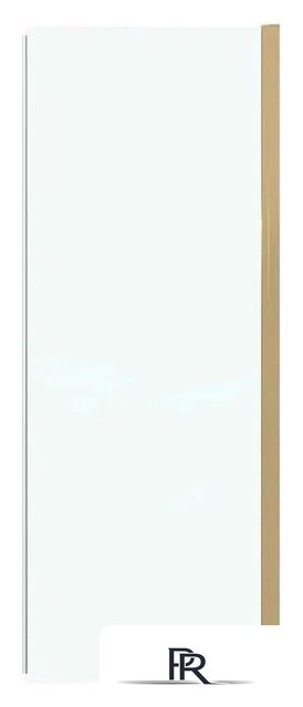 Душевая стенка Grossman Pragma 90x195 200.K33.03.90.32.00 (золото сатин,стекло прозрачное) - Изображение №1 — Интернет-магазин ПроЗаказ