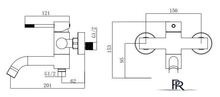 Смеситель Voda Vessel VSL54GM - Изображение №2 — Интернет-магазин ПроЗаказ