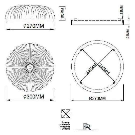 Припотолочная люстра Sonex Tesoro 7719/36L - Изображение №2 — Интернет-магазин ПроЗаказ