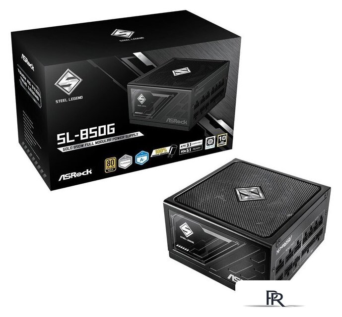 Блок питания ASRock Steel Legend 850W SL-850G - Изображение №2 — Интернет-магазин ПроЗаказ