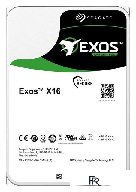 Жесткий диск Seagate Exos X16 12TB ST12000NM002G - Изображение №1 — Интернет-магазин ПроЗаказ