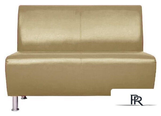 Диван Brioli Руди двухместный (экокожа, L4 кремовый) - Изображение №1 — Интернет-магазин ПроЗаказ