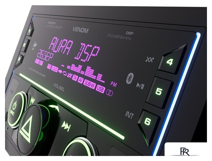 USB-магнитола Aura Venom-D868DSP - Изображение №2 — Интернет-магазин ПроЗаказ