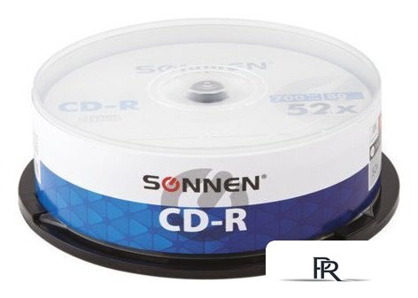 CD-R диск Sonnen 700Mb 52x 513531 (25 шт.) - Изображение №1 — Интернет-магазин ПроЗаказ