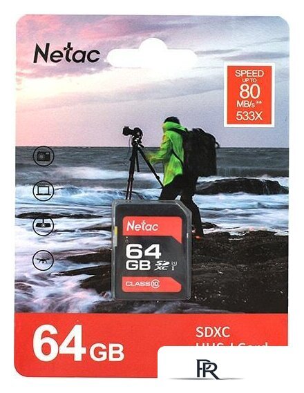 Карта памяти Netac P600 64GB NT02P600STN-064G-R - Изображение №2 — Интернет-магазин ПроЗаказ