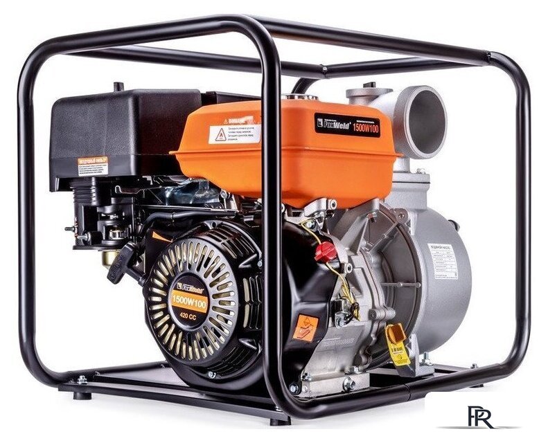 Мотопомпа FoxWeld 1500W100 - Изображение №1 — Интернет-магазин ПроЗаказ