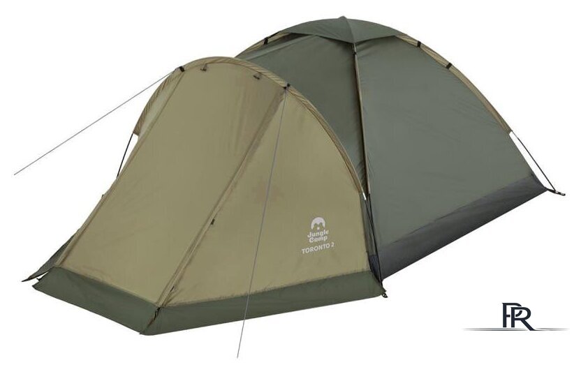 Треккинговая палатка Jungle Camp Toronto 2 (оливковый) - Изображение №2 — Интернет-магазин ПроЗаказ
