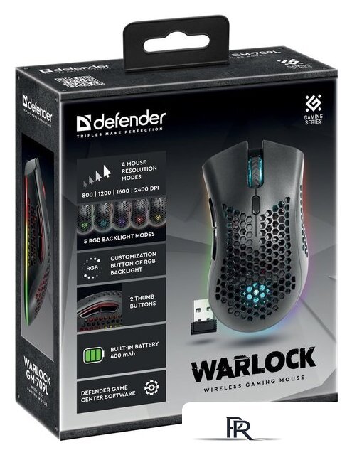 Игровая мышь Defender Warlock GM-709L - Изображение №9 — Интернет-магазин ПроЗаказ
