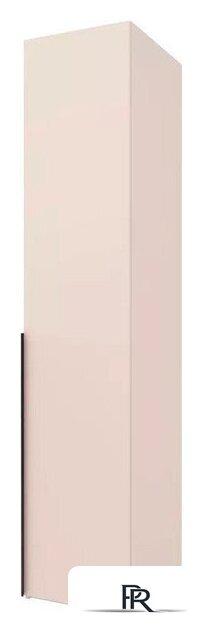 Шкаф распашной Stolline Лаура 1-дверный 464.05 (кашемир серый) - Изображение №1 — Интернет-магазин ПроЗаказ