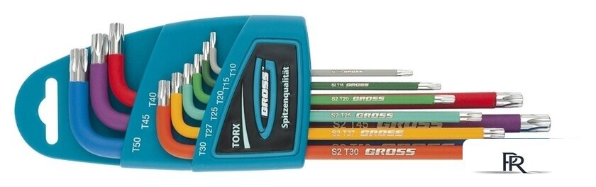 Набор ключей GROSS 16402 (9 предметов) - Изображение №1 — Интернет-магазин ПроЗаказ