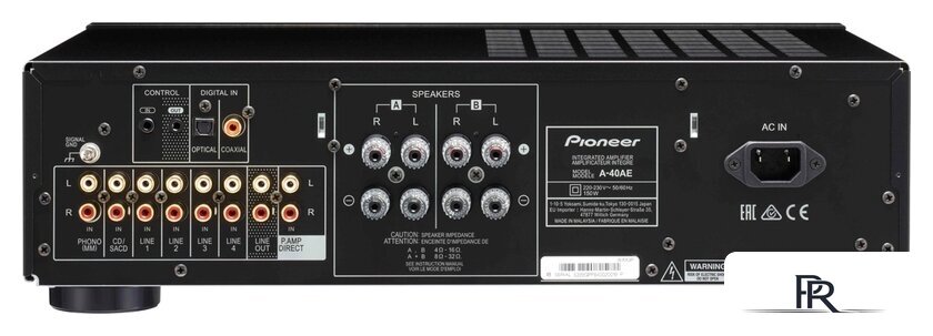 Интегральный усилитель Pioneer A-40AE (черный) - Изображение №2 — Интернет-магазин ПроЗаказ