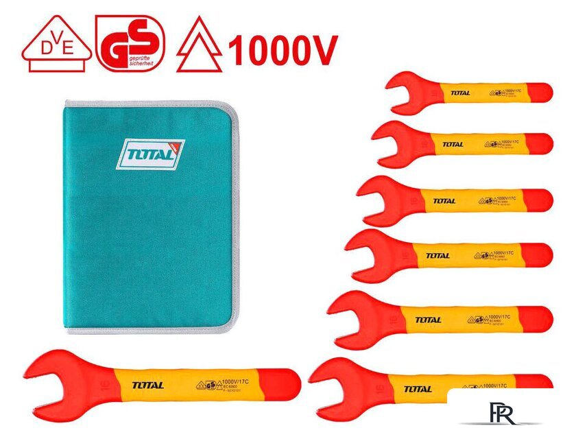 Набор ключей Total THKISPA0701 (7 предметов) - Изображение №2 — Интернет-магазин ПроЗаказ