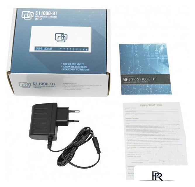 Неуправляемый коммутатор SNR SNR-S1100G-8T - Изображение №3 — Интернет-магазин ПроЗаказ