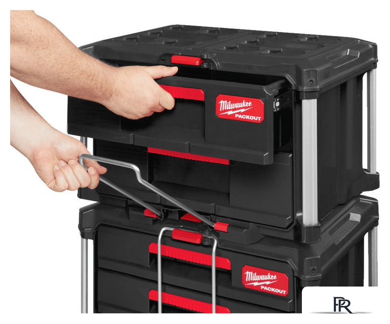 Ящик для инструментов Milwaukee Packout 2 Drawer Tool Box 4932472129 - Изображение №4 — Интернет-магазин ПроЗаказ