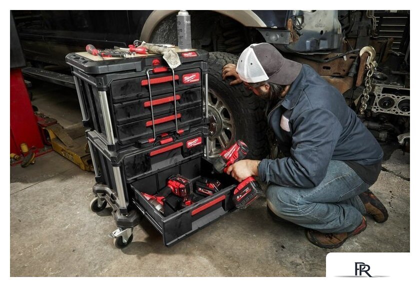 Ящик для инструментов Milwaukee Packout 2 Drawer Tool Box 4932472129 - Изображение №8 — Интернет-магазин ПроЗаказ