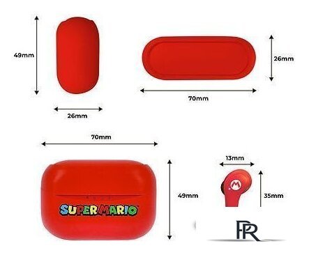 Наушники OTL Technologies Nintendo Super Mario Red SM0894 - Изображение №10 — Интернет-магазин ПроЗаказ