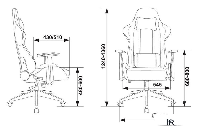 Игровое (геймерское) кресло Zombie Neo 3C1 1972993 (серый) - Изображение №21 — Интернет-магазин ПроЗаказ