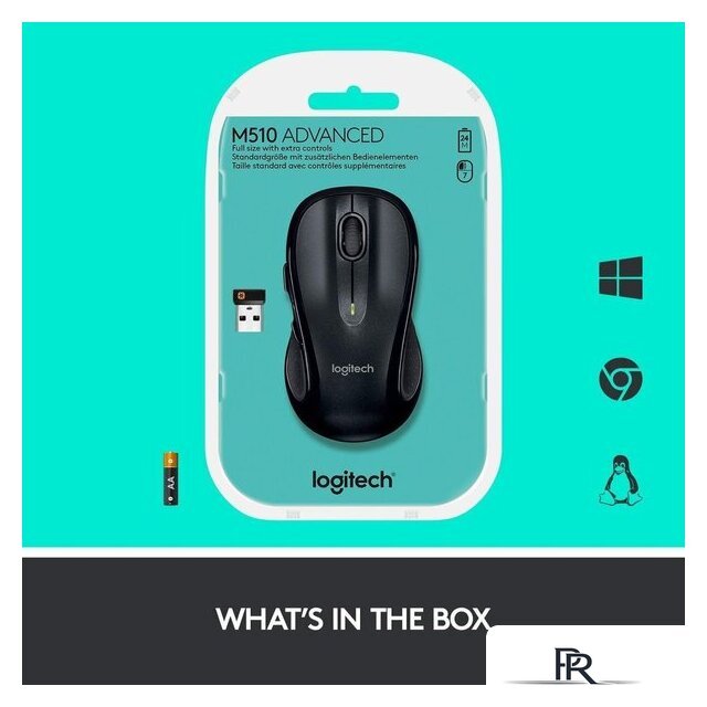 Мышь Logitech M510 (черный) - Изображение №8 — Интернет-магазин ПроЗаказ
