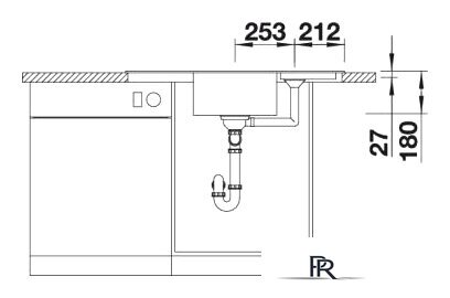Кухонная мойка Blanco Zia 9 E (кофе) [515074] - Изображение №4 — Интернет-магазин ПроЗаказ